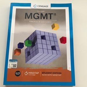 cengage principles of management by chuck williams